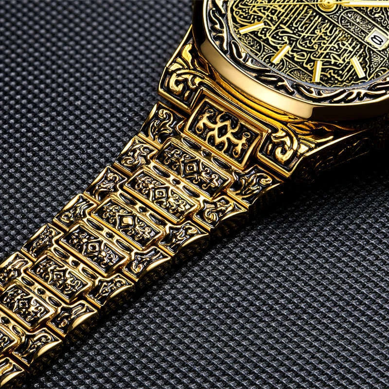  Arabic Engraved Luxury Timepiece