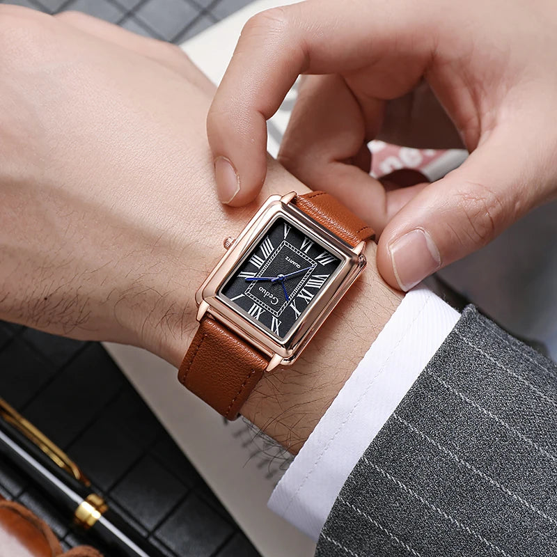 Old Fashion Rectangular Watch.