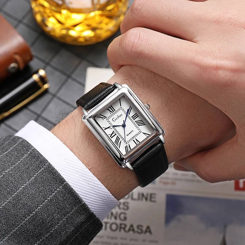 Old Fashion Rectangular Watch.