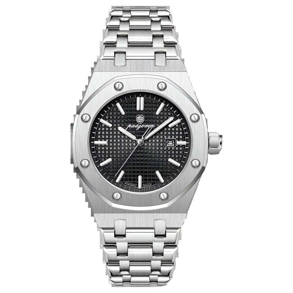 Titan Crest Octagonal Luxury Watch