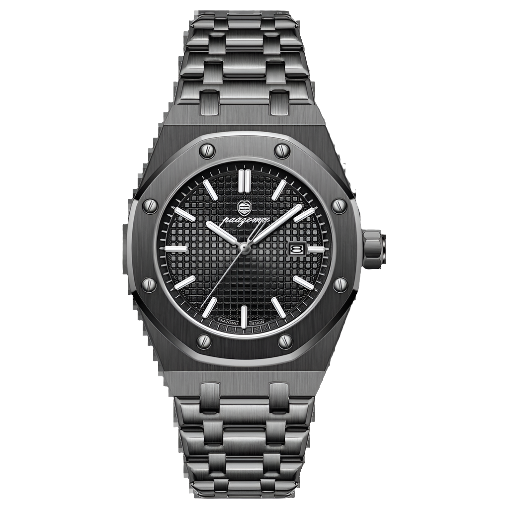 Titan Crest Octagonal Luxury Watch