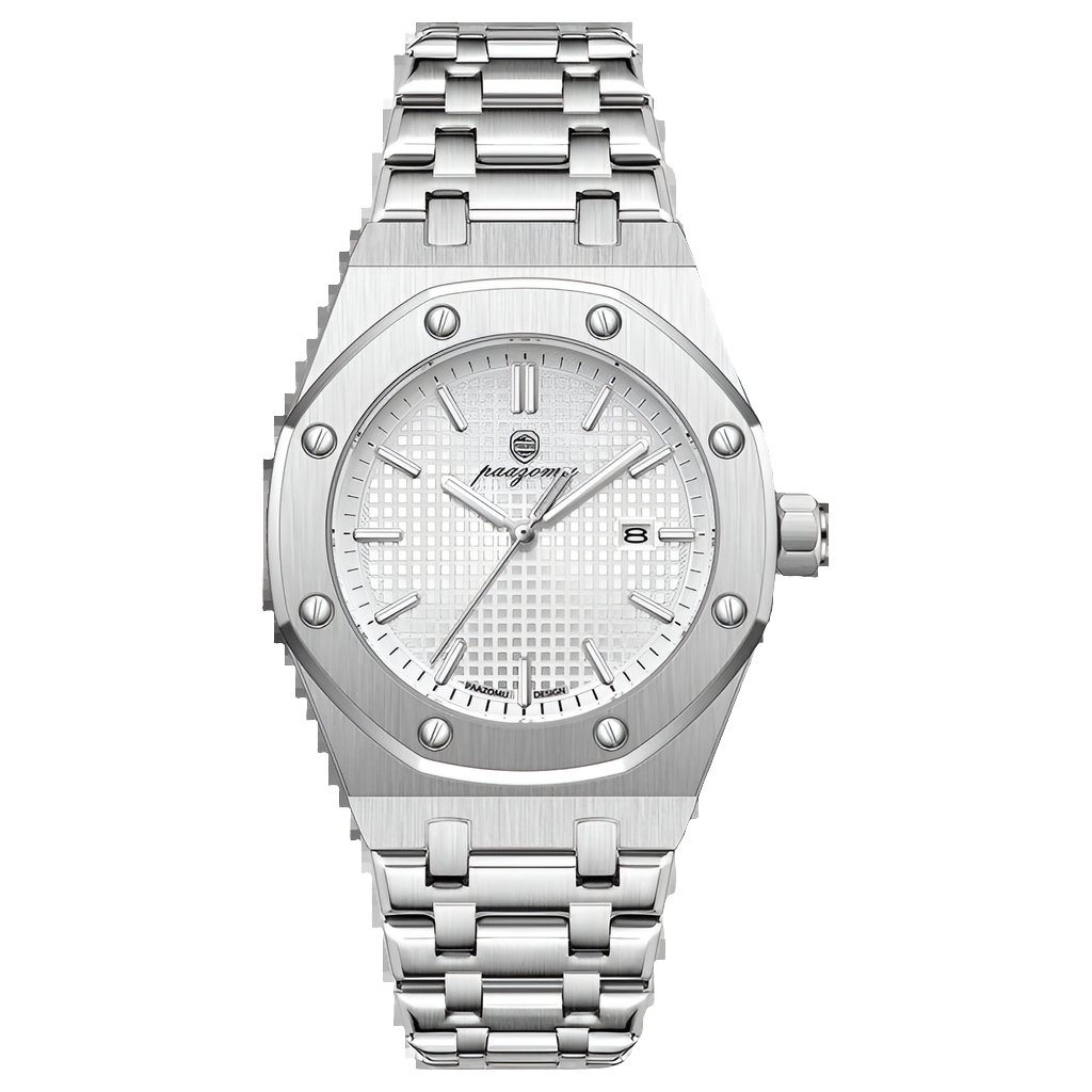 Titan Crest Octagonal Luxury Watch