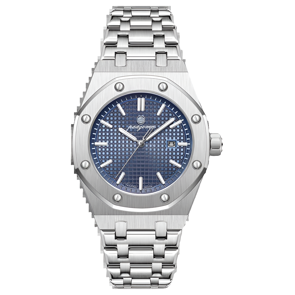 Titan Crest Octagonal Luxury Watch