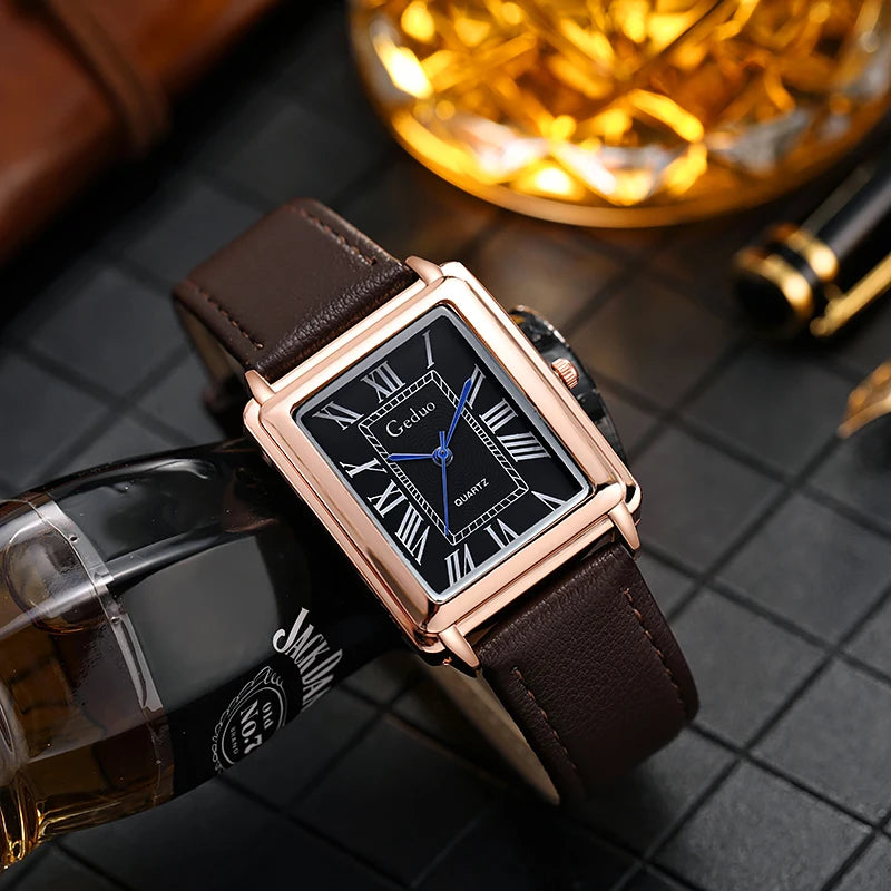 Old Fashion Rectangular Watch.
